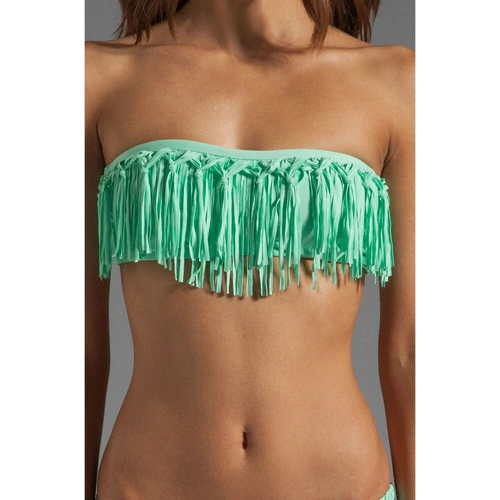 L* Space Knotted Dolly Fringe Wild & Free Dandy Bikini